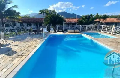 Excelente village mobiliado com entrada independente e lazer completo no bairro martim de sá em caraguatatuba!!