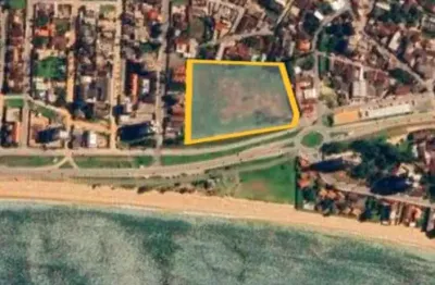 Excelente área frente mar massaguaçu estuda incorporação com aporte financeiro