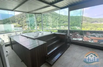 Incrível cobertura duplex em condomínio completo localizado no bairro cidade jardim em caraguatatuba!