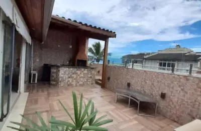 Incrível cobertura duplex com vista para o mar localizada na orla do bairro massaguaçu em caraguatatuba-sp!