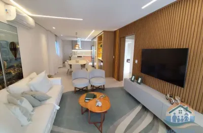Incrível apartamento novo mobiliado e decorado com vista para o mar situado na orla do bairro jardim britânia em caraguatatuba!