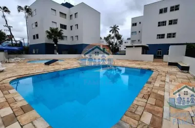 Excelente apartamento em condomínio completo, localizado no bairro pontal santa marina em caraguatatuba-sp!