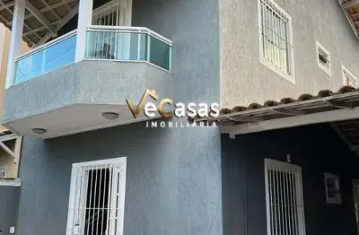 Casa duplex em meio terreno no bairro atântica - rio das ostras