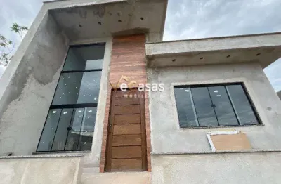 Casa linear colinas com suite e espaço gourmet amplo quintal