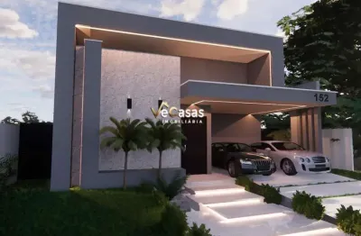 Casa alto padrão 4 quartos com clube e toda infraestrutura de condomínio closet e amplo quintal