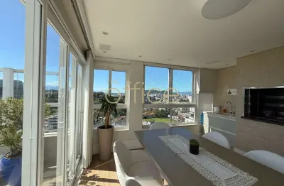 Cobertura de luxo à venda no bairro américa, joinville-sc: 3 quartos, 3 suítes, 2 salas, 4 banheiros, 3 vagas, 254,20 m²!