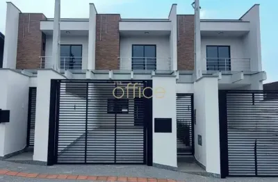 Imperdível sobrado geminado no bairro costa e silva - 03 quartos, 01 suíte, 2 salas, 2 banheiros, 2 vagas de garagem, 142m² - joinville-sc