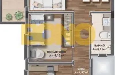 Apartamento com 3 quartos à venda no cruzeiro, caxias do sul , 110 m2 por r$ 615.800