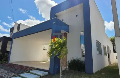 Casa a venda no condomínio ecoville 2 - cajupiranga parnamirim-rn