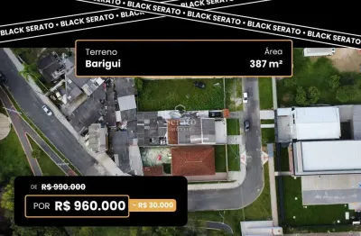 Terreno comercial à venda na rua desembargador augusto guimarães cortes, 186, campina do siqueira, curitiba, 387 m2 por r$ 960.000