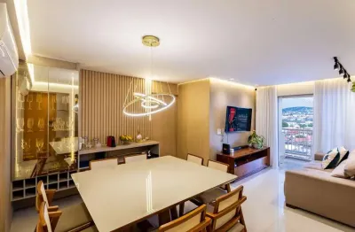 Apartamento mobiliado de 3 quartos ao lado do shopping cerrado