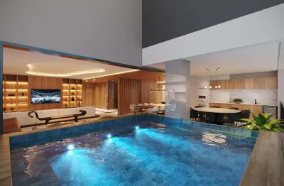Apartamento à venda no Atmos City Design, 3 suítes com piscina no Marista