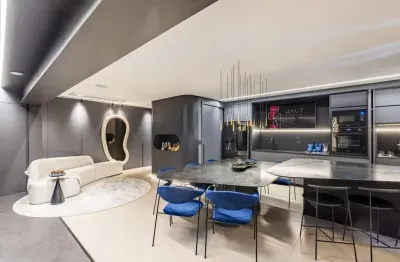 Elegância e tecnologia: apartamento inteiramente mobiliado no marista