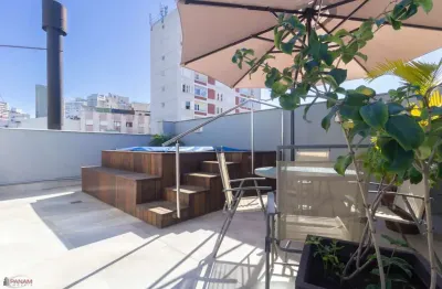 Cobertura com 2 quartos à venda na rua avaí, 40, centro histórico, porto alegre por r$ 990.000
