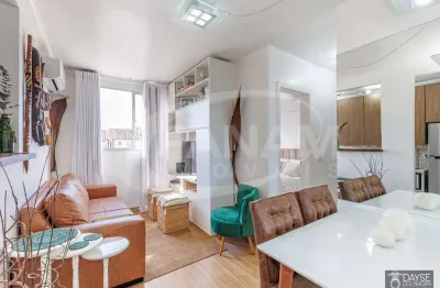 Apartamento com 2 quartos à venda na rua deputado hugo mardini, 1212, passo das pedras, porto alegre por r$ 230.000