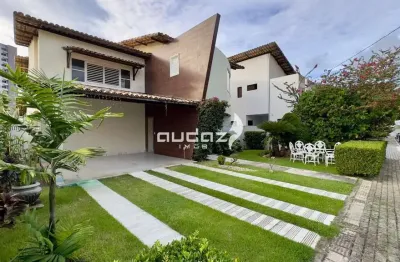 Casa duplex  4 suítes a venda em condomínio fechado  ponta negra boulevard