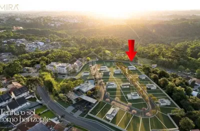 Terreno em condomínio clube,153 m² à venda por r$ 495.000,00. taboão, curitiba/pr
