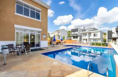 Terreno em condomínio fechado à venda na Rua Carlos Chagas, 537, São Braz, Curitiba