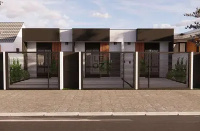 Casa geminada para venda em joinville, aventureiro, 2 dormitórios, 1 banheiro, 1 vaga