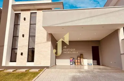 Casa de alto padrão a venda com 3 dormitórios e 1 suíte com closet no residencial fogaça no bandeira branca