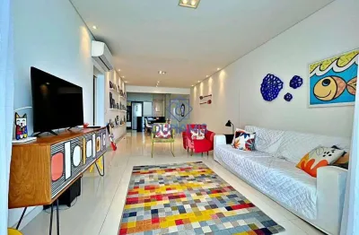 Apartamento à venda, 123 m  por r  1.300.000,00 - praia das pitangueiras - guarujá sp