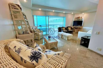 Apartamento à venda, 144 m  por r  1.500.000,00 - vila luis antônio - guarujá sp