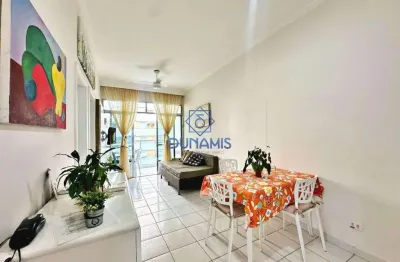 Apartamento com 2 dormitórios à venda, 60 m  por r  345.000,00 - praia das pitangueiras - guarujá sp