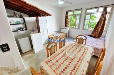Apartamento à venda, 30 m² por r$ 215.000,00 - pitangueiras - guarujá/sp