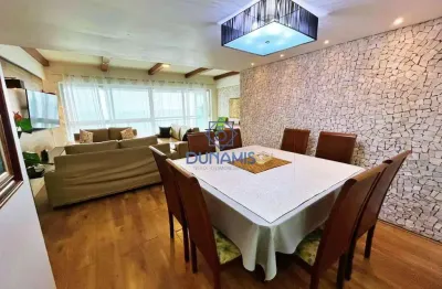 Apartamento para alugar, 120 m² por r$ 7.000,00/mês - praia das pitangueiras - guarujá/sp