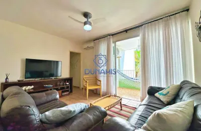 Apartamento conservado à venda em prédio com lazer nas astúrias no guarujá sp.