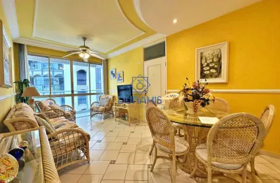 Apartamento à venda, 103 m² por r$ 830.000,00 - vila luis antônio - guarujá/sp