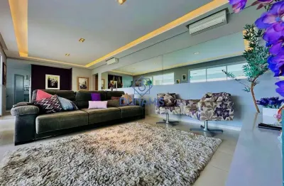Lindo apartamento na praia da enseada com varanda gourmet