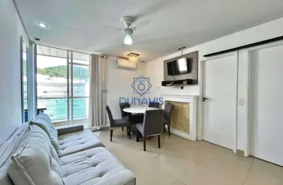 Apartamento à venda, 54 m  por r  440.000,00 - barra funda - guarujá sp