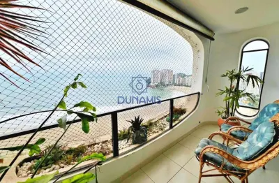 Apartamento à venda, 190 m² por r$ 1.300.000,00 - praia das asturias frente mar - guarujá/sp