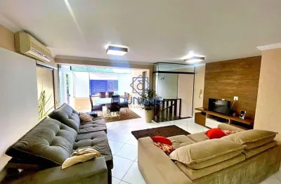 Cobertura à venda, 199 m² por r$ 1.100.000,00 - praia das pitangueiras - guarujá/sp