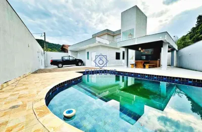 Casa nova lindíssima arquitetur à venda na praia do guaiuba em guarujá - sp.