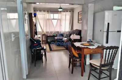 Apartamento com 2 dormitórios à venda,65.00 m , barra funda, guaruja - sp