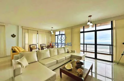 Apartamento frente total do mar, à venda na praia das pitangueiras