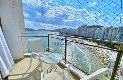 Lindo apartamento à venda - praia das pitangueiras, vista mar