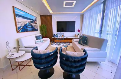 Apartamento à venda, 180 m  r  1.400.000,00 - praia das pitangueiras frente mar - guarujá sp