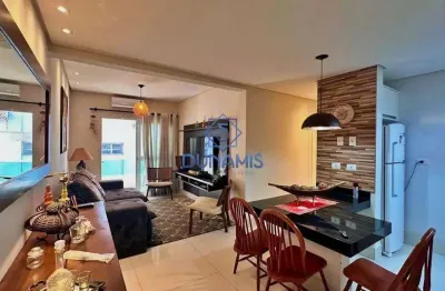 Oportunidade na quadra do mar apartamento com 3 dormitórios com piscina, 96 m²  - varanda gourmet -