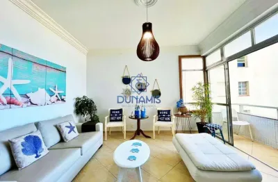 Apartamento à venda, 140 m  por r  880.000,00 - centro - guarujá sp