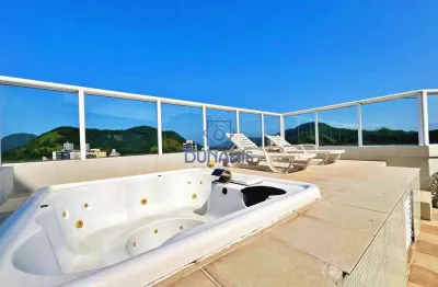 Excelente cobertura duplex, com lazer privativo a venda na praia do tombo.