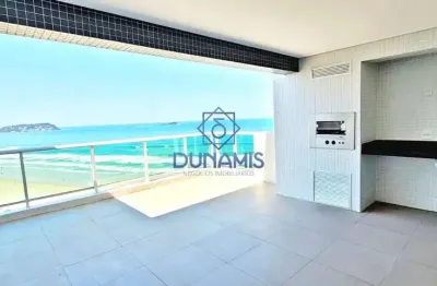 Cobertura duplex com vista mar na praia da enseada - 3 suítes