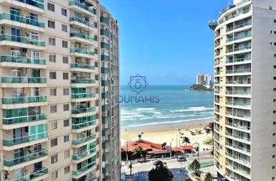 Apartamento com vista mar na praia de pitangueiras - área nobre do guarujá