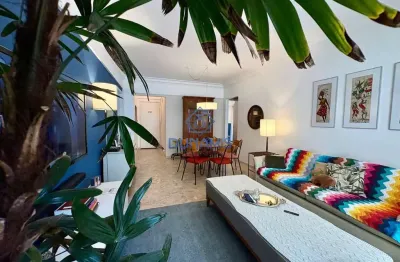 Apartamento na praia das pitangueiras - apartamento amplo, claro e arejado