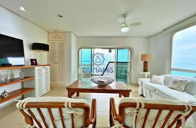 Apartamento  a venda na praia das astúrias - prédio frente mar