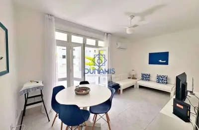 Apartamento para  venda na praia das pitangueiras com sacada - uma quadra do mar