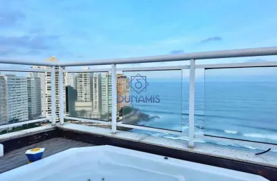 Cobertura à venda, 220 m  por R  2.200.000,00 - Praia das Pitangueiras - Guarujá SP