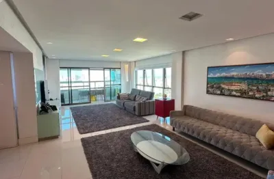 À venda apt alto padrão na beira rio da moura dubeux, 240m² 4 sui 1master closet 3 vgs